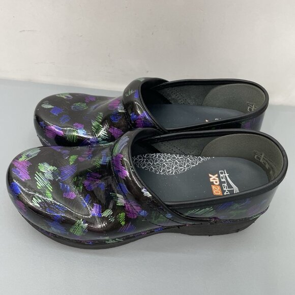 Dansko XP 2.0 Clogs Shoes Professional Nursing Colored Pencil Black Womens 8.5 - Picture 6 of 13